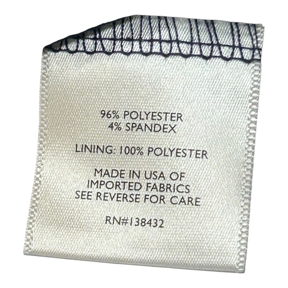 FERVOUR Navy Blue Mini Dress Women's Size Plus Size  1X - Picture 2 of 4